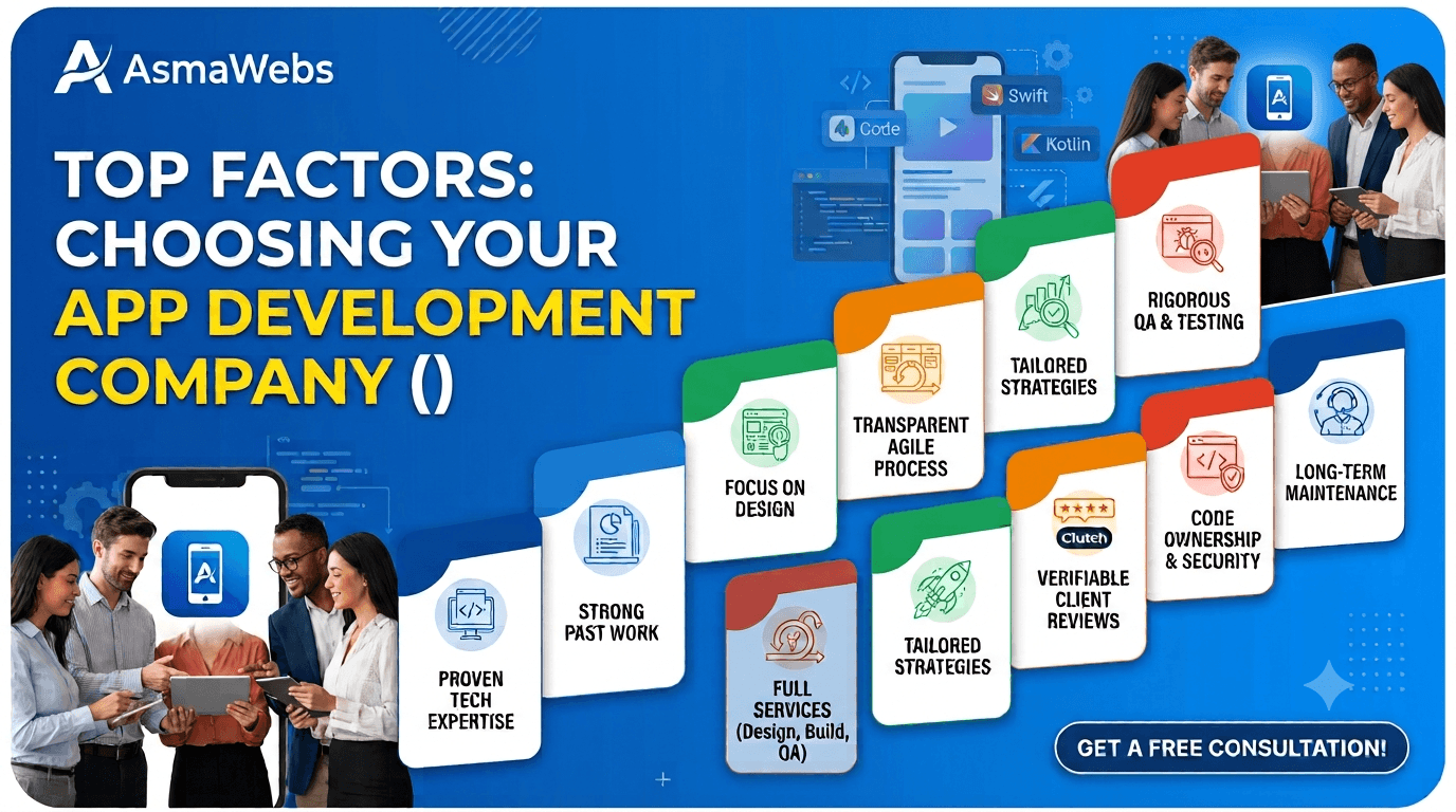 Top 10 Factors to Consider When Choosing a Mobile App Development Company in 2026